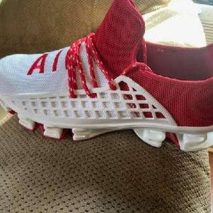 Is red white shoes